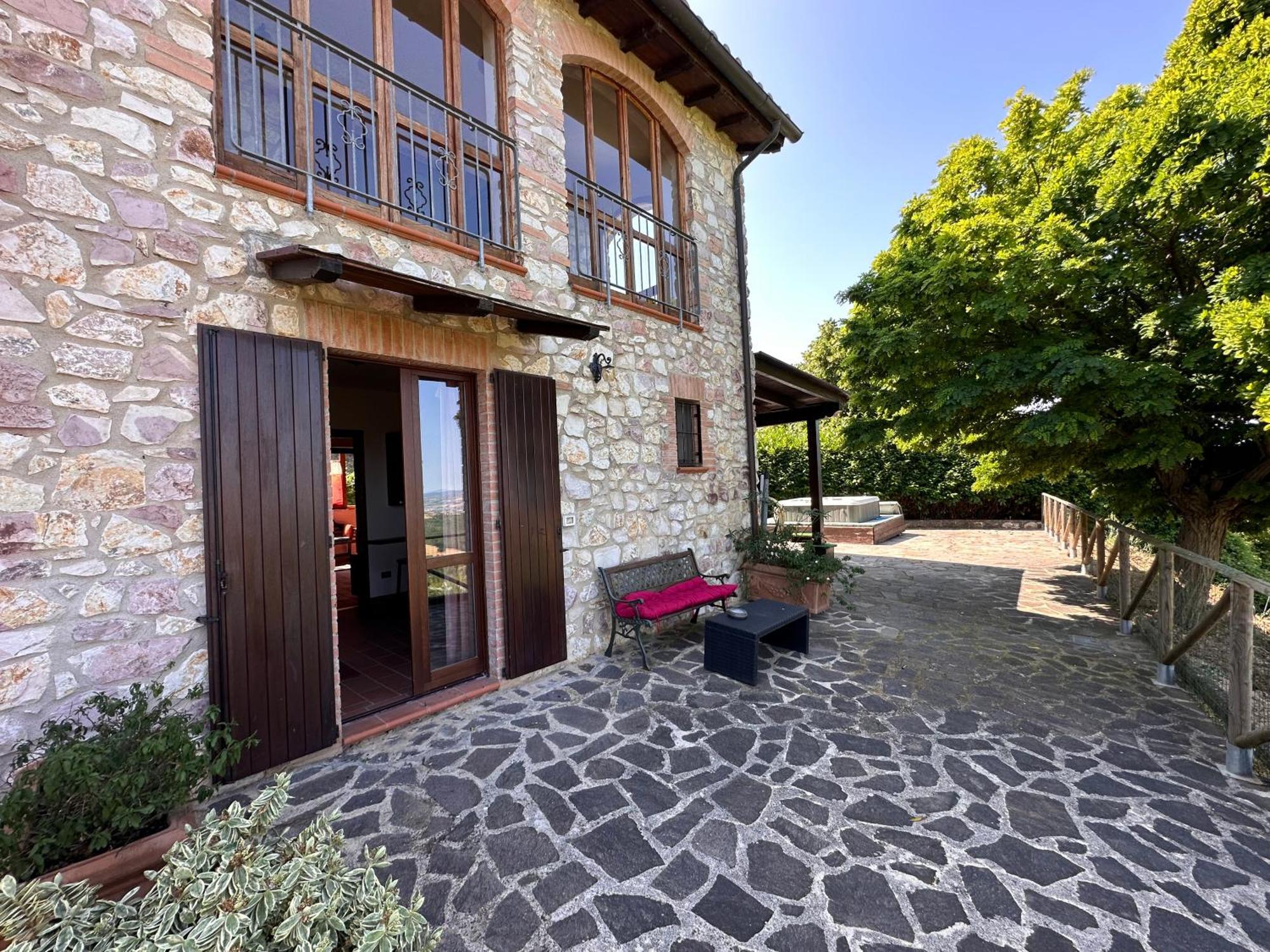 B&B Casale Roshlee Gualdo Cattaneo Exteriér fotografie